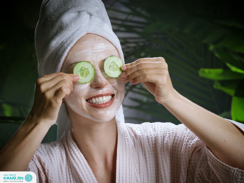 công dụng của mặt nạ dưa leo