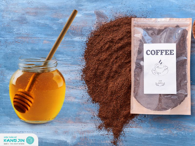 Tẩy da chết bằng bã cafe và mật ong cho da body 