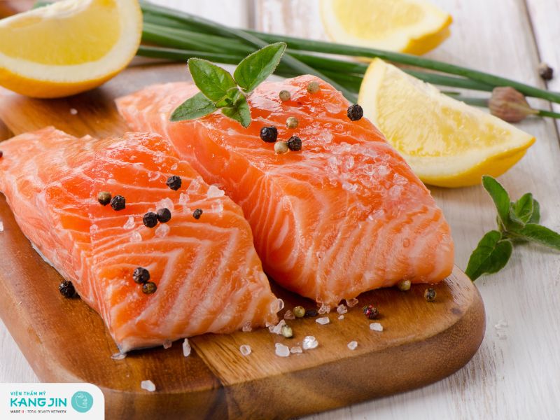 Ăn gì đẹp da? Cá hồi