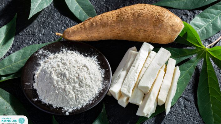 cách uống bột sắn dây trị nám