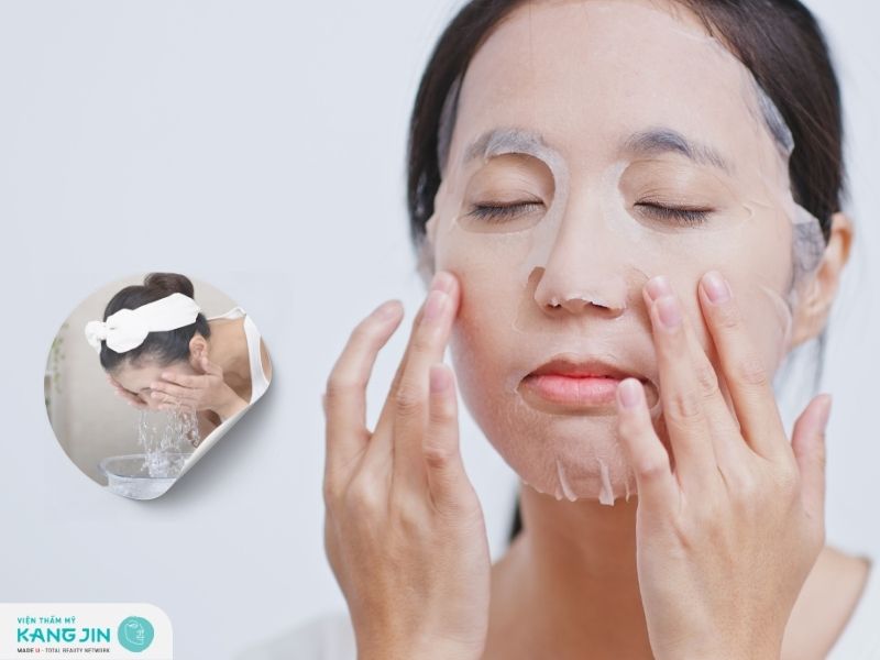 Giải đáp thắc mắc: Đắp mặt nạ xong có cần rửa mặt không?