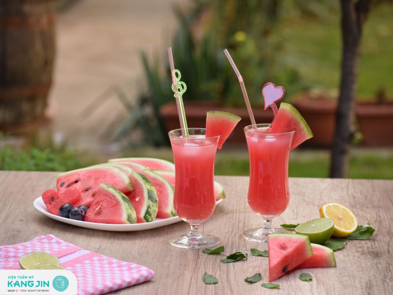 Dưa hấu có tác dụng gì với da mặt?