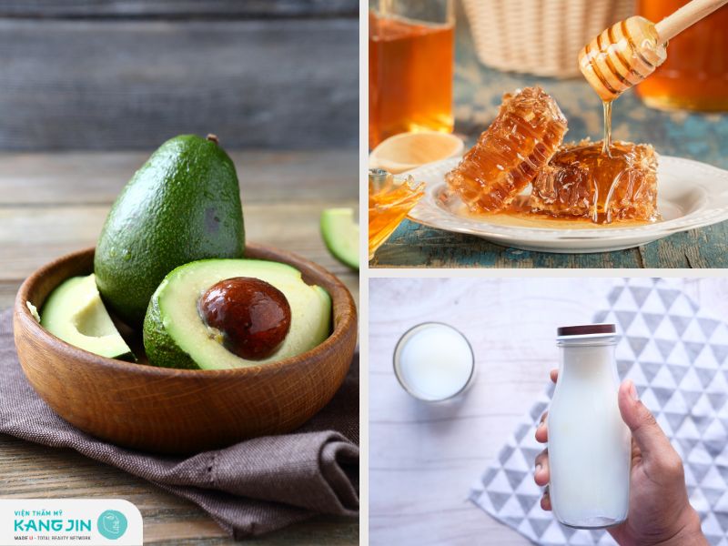 Tác dụng của quả bơ đối với da mặt kết hợp cùng sữa tươi và mật ong dưỡng sáng da