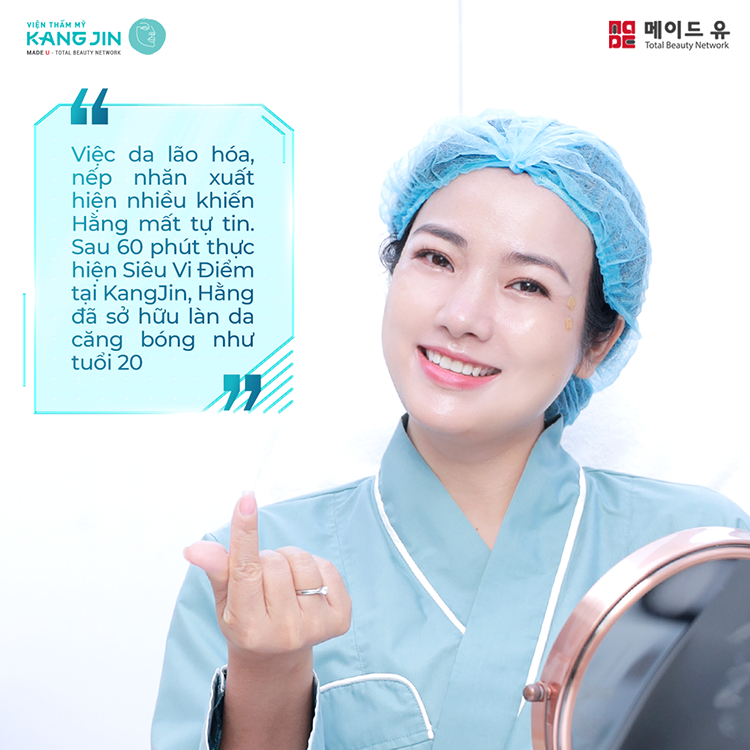 kangjin maxcollagen diamond siêu vi điểm