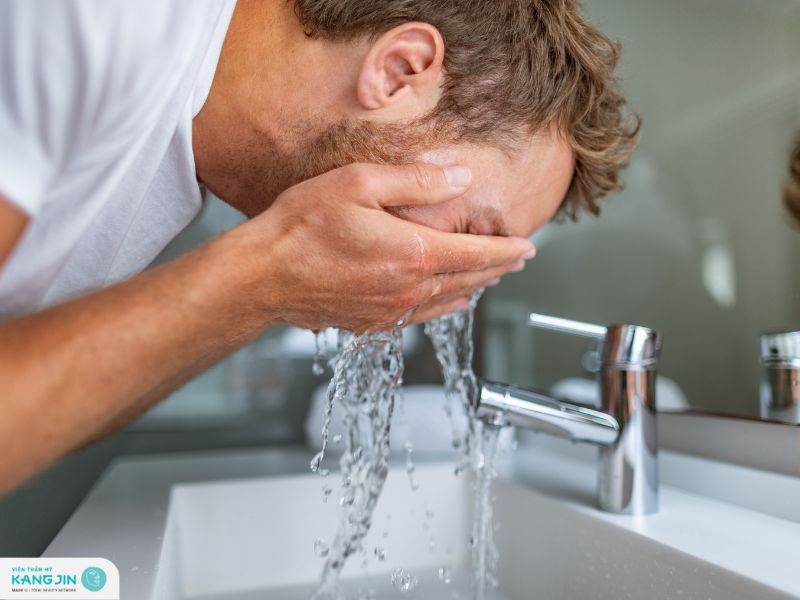 các bước chăm sóc da cho nam