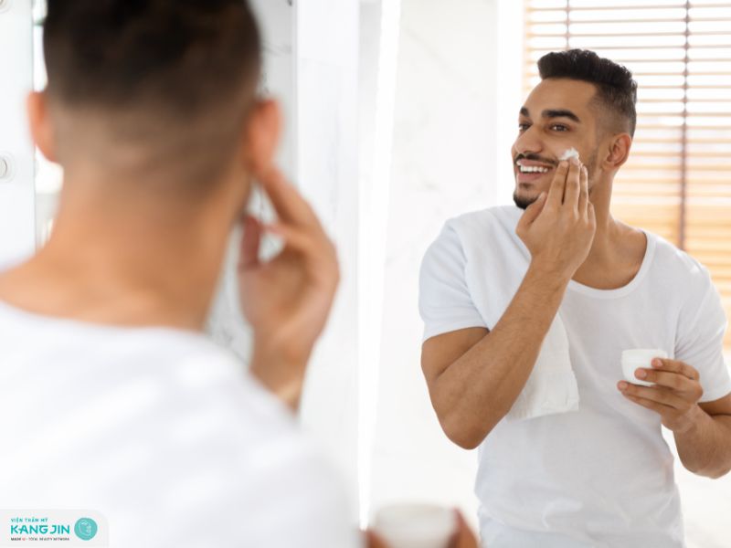 các bước chăm sóc da cho nam