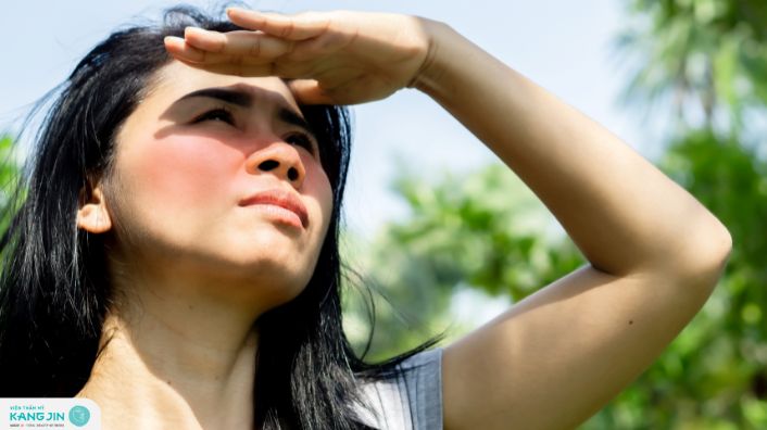 da mặt bị cháy nắng làm sao để trắng lại
