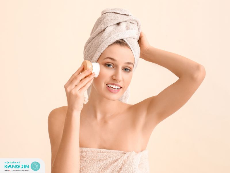 Da thường người trưởng thành nên tẩy tế bào chết 2 lần mỗi tuần