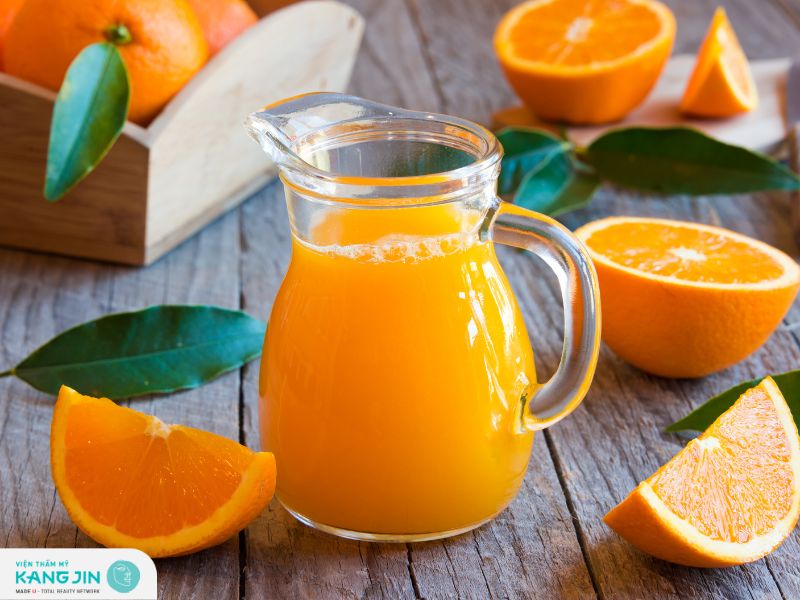 Những lợi ích khác của uống nước cam đối với cơ thể 