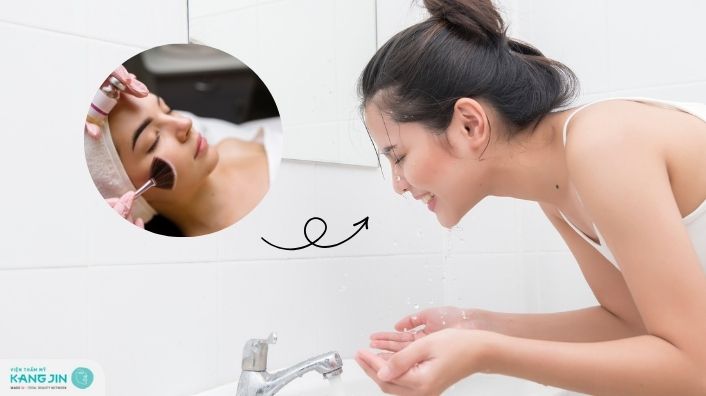 Peel da bao lâu thì rửa mặt? Cách chăm sóc da sau peel