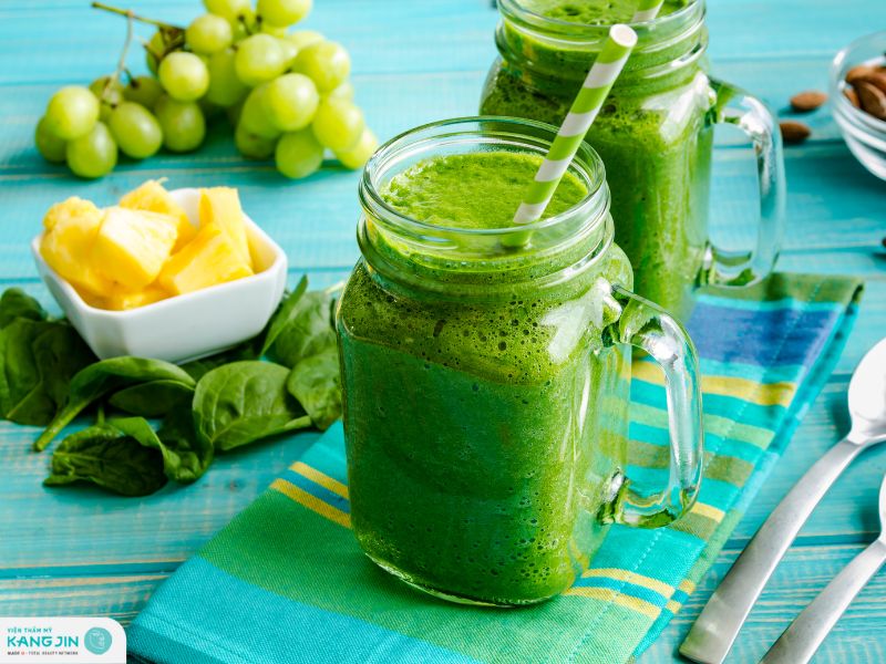 sinh tố đẹp da chống lão hóa