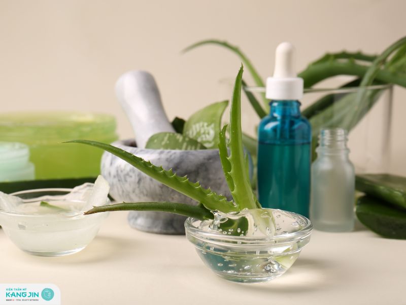 tác dụng của nha đam với da mặt