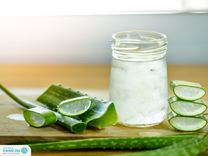 tác dụng của nha đam với da mặt