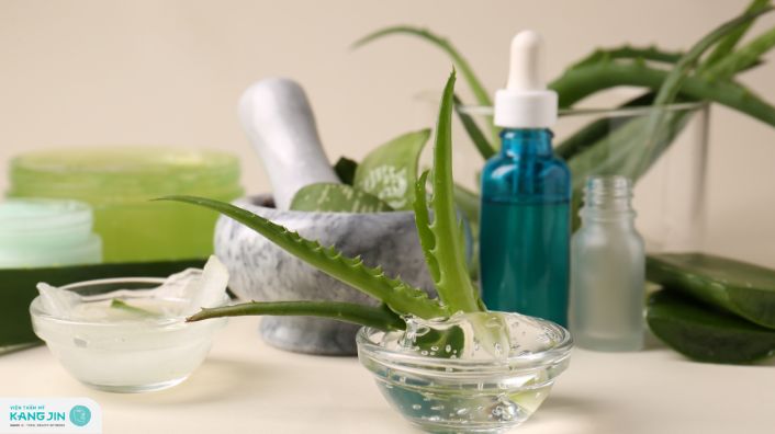 tác dụng của nha đam với da mặt