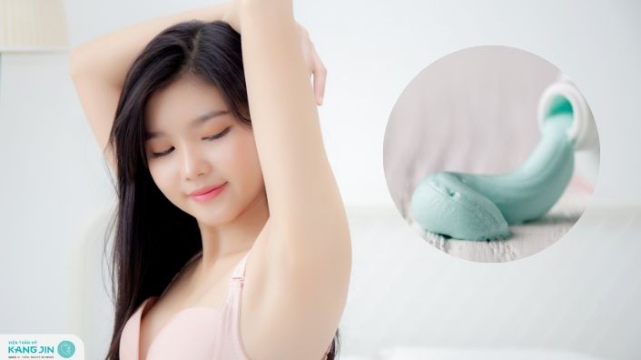 trị thâm nách bằng kem đánh răng