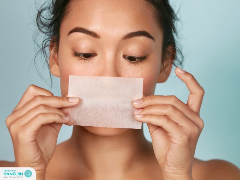 hướng dẫn cách sử dụng giấy thấm dầu