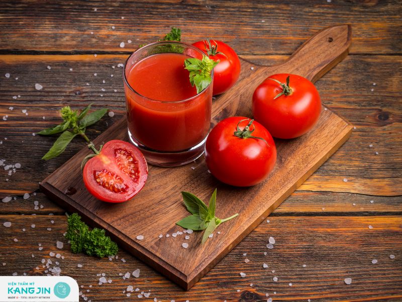 Tác dụng của nước ép cà chua