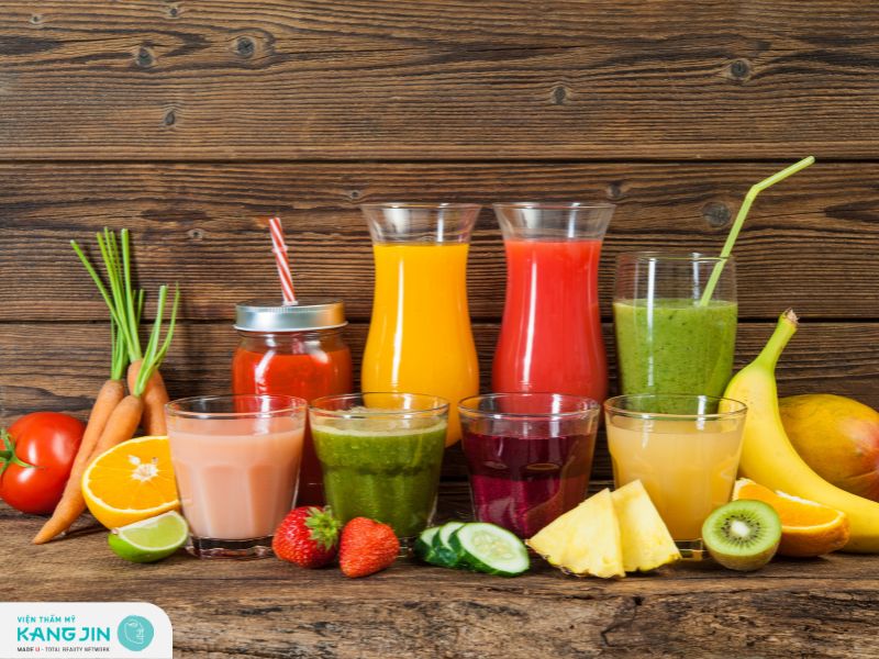Tác dụng của nước ép trái cây, rau củ