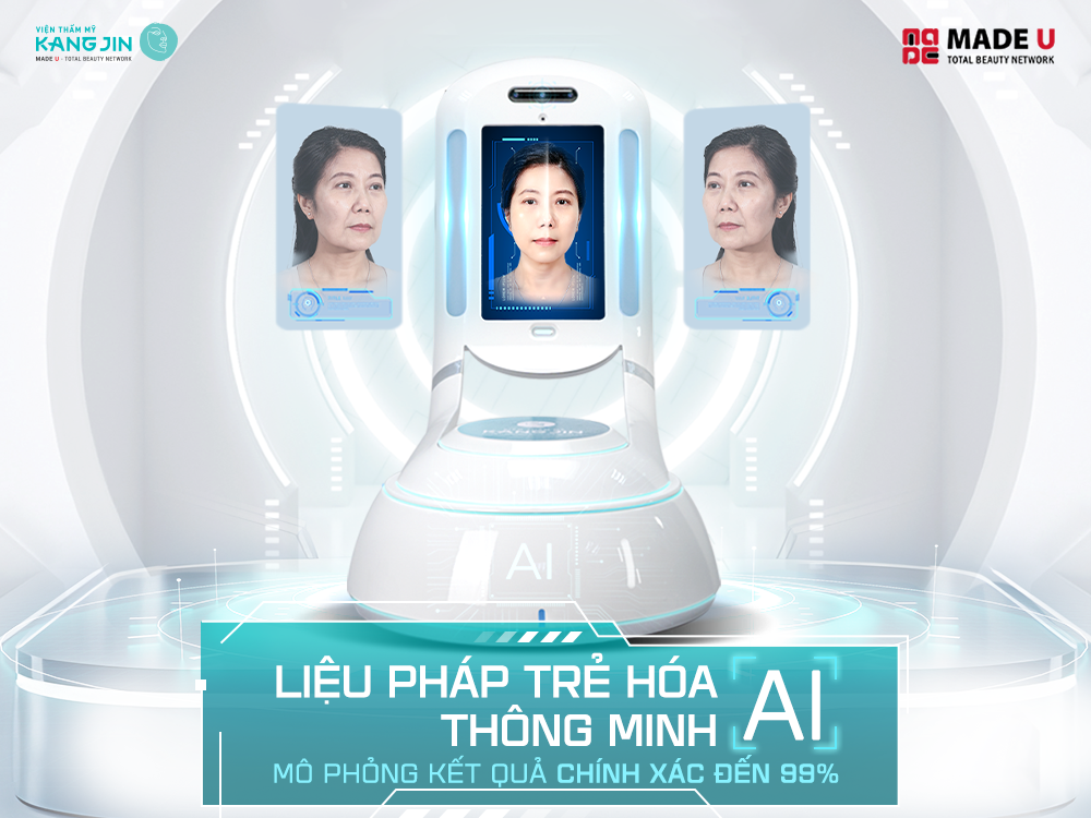 Liệu pháp trẻ hóa thông minh AI mô kết quả trẻ hóa chính xác đến 99%