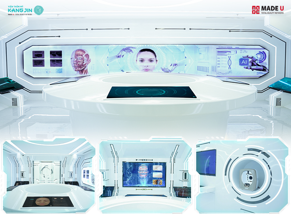Cơ sở vật chất, máy móc hiện đại tại viện thẩm mỹ KangJin 