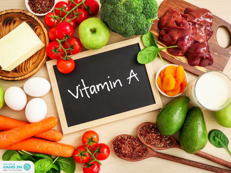 cách dùng vitamin a khắc phục da khô và trứng cá