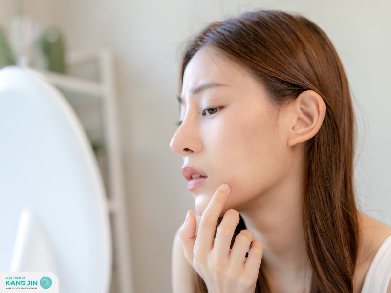 dấu hiệu da bị bào mòn