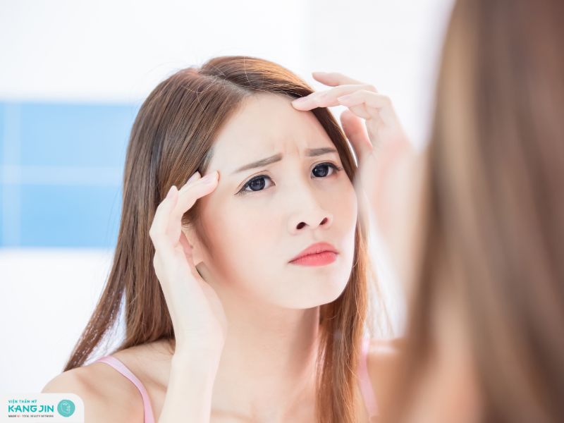 những vùng da dễ xuất hiện nếp nhăn