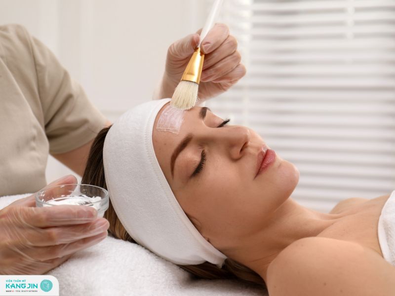 thực hiện peel da tại nhà