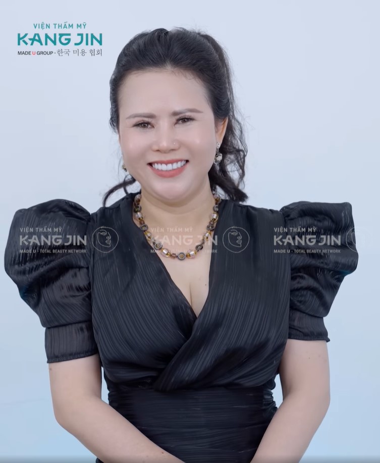 ảnh sau liệu trình của chị Kate