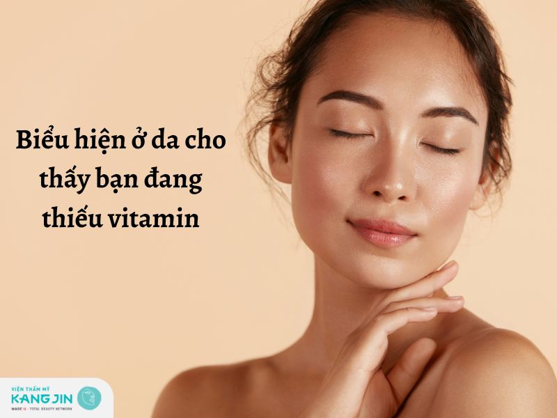 Các biểu hiện ở da cho thấy bạn đang thiếu vitamin