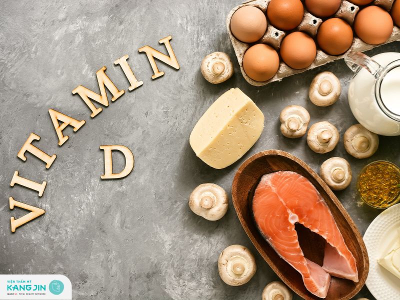 bổ sung vitamin D qua thực phẩm 