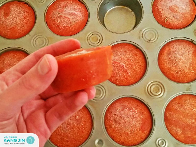 hướng dẫn cách làm cà chua đông đá