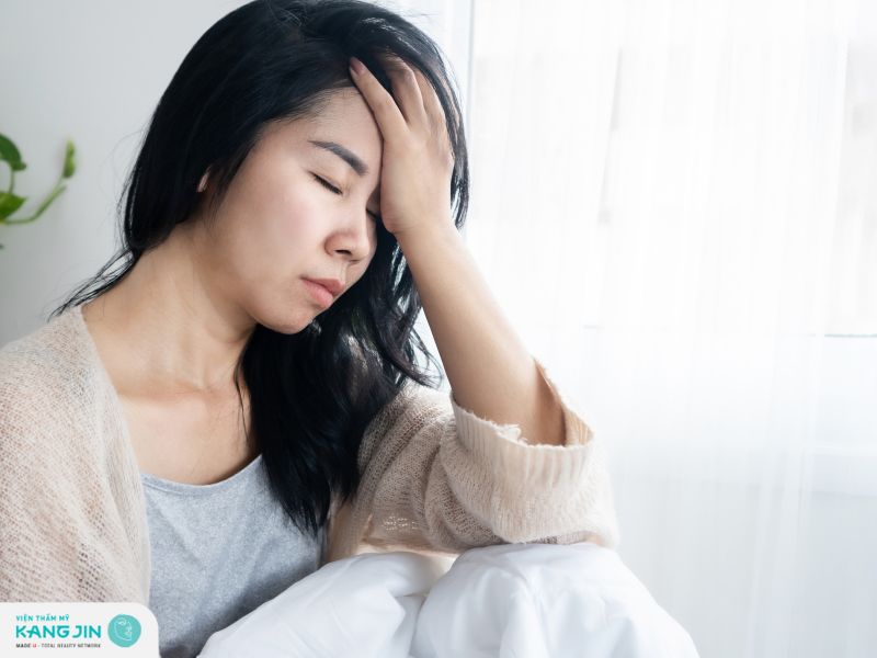 chăm sóc da cho người bị thiếu ngủ