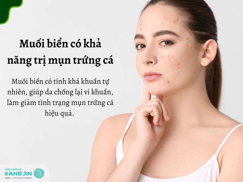 Công dụng của muối biển với làn da