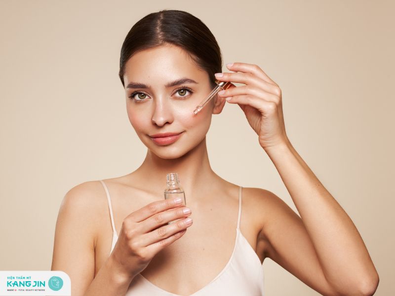 lưu ý sử dụng serum sau peel da