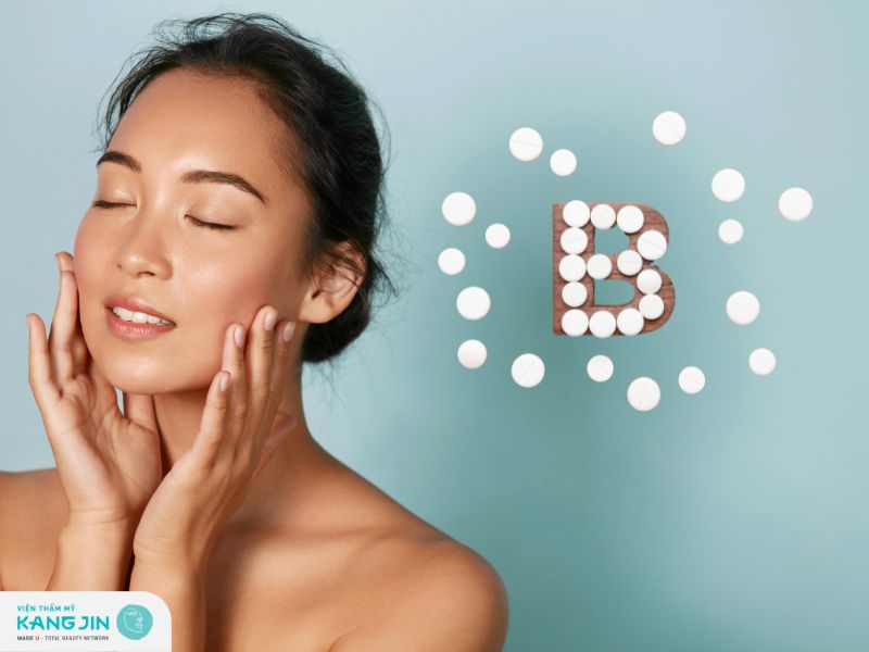 tác dụng của vitamin B chống lão hóa da