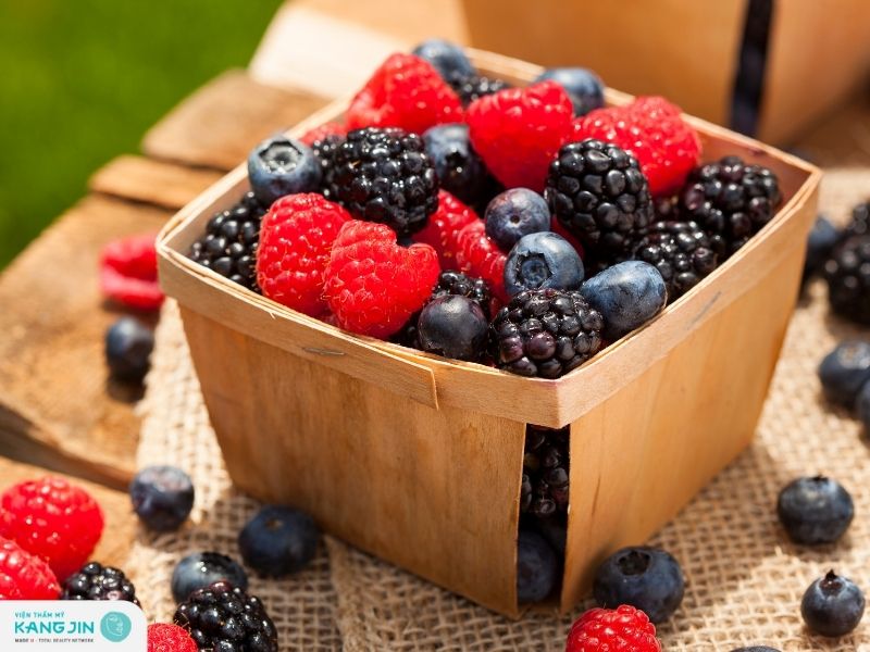 tác dụng tuyệt vời của các loại quả mọng với làn da