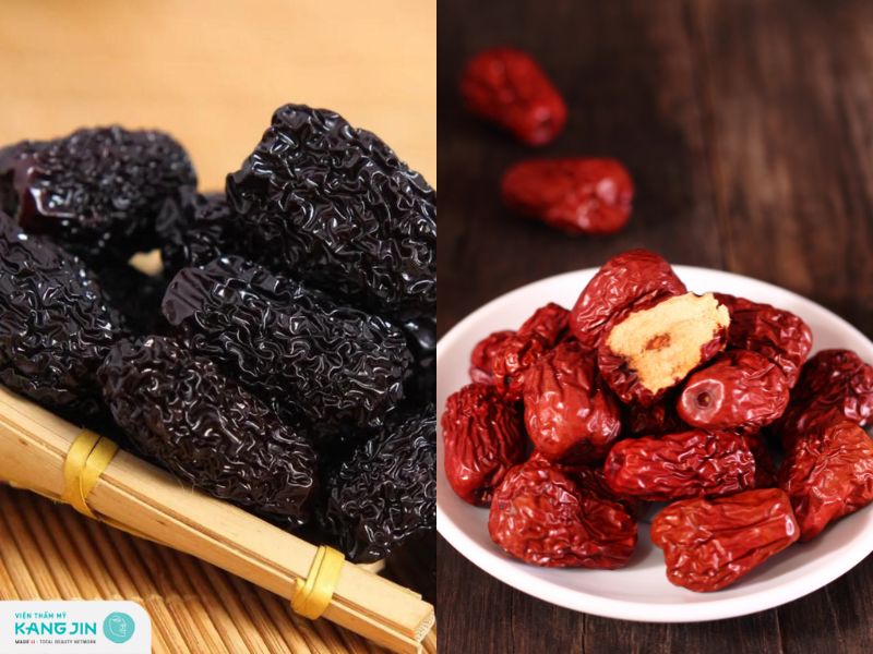 táo đen và táo đỏ táo nào tốt hơn