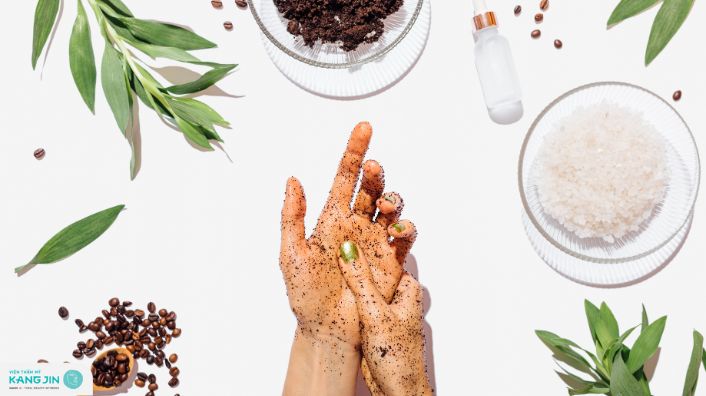 tẩy da chết vật lý và hóa học