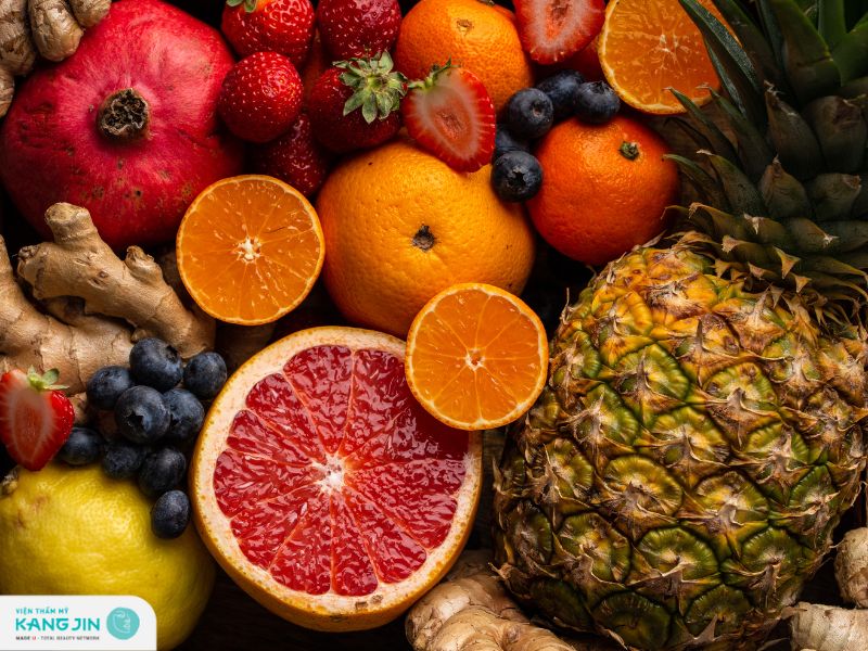 thực phẩm kích thích sản xuất collagen