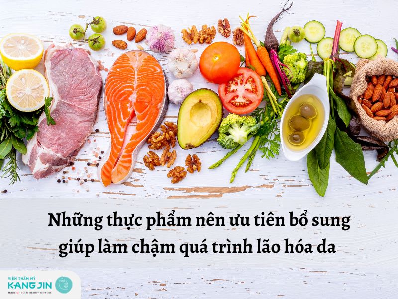 Các loại thực nên ăn để làm chậm quá trình lão hóa da 