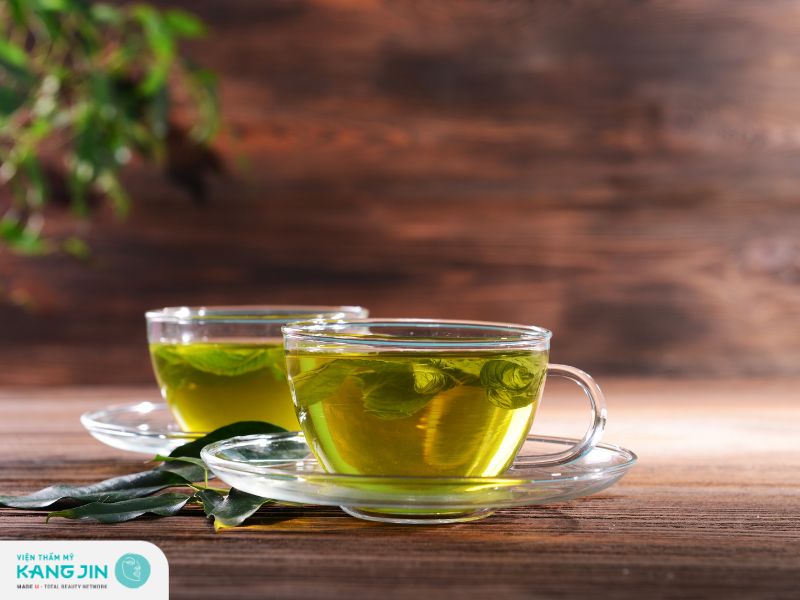 vì sao trà xanh có tác dụng làm đẹp da