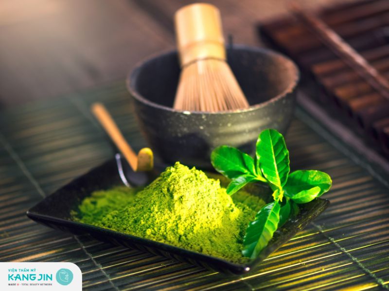 bột trà xanh