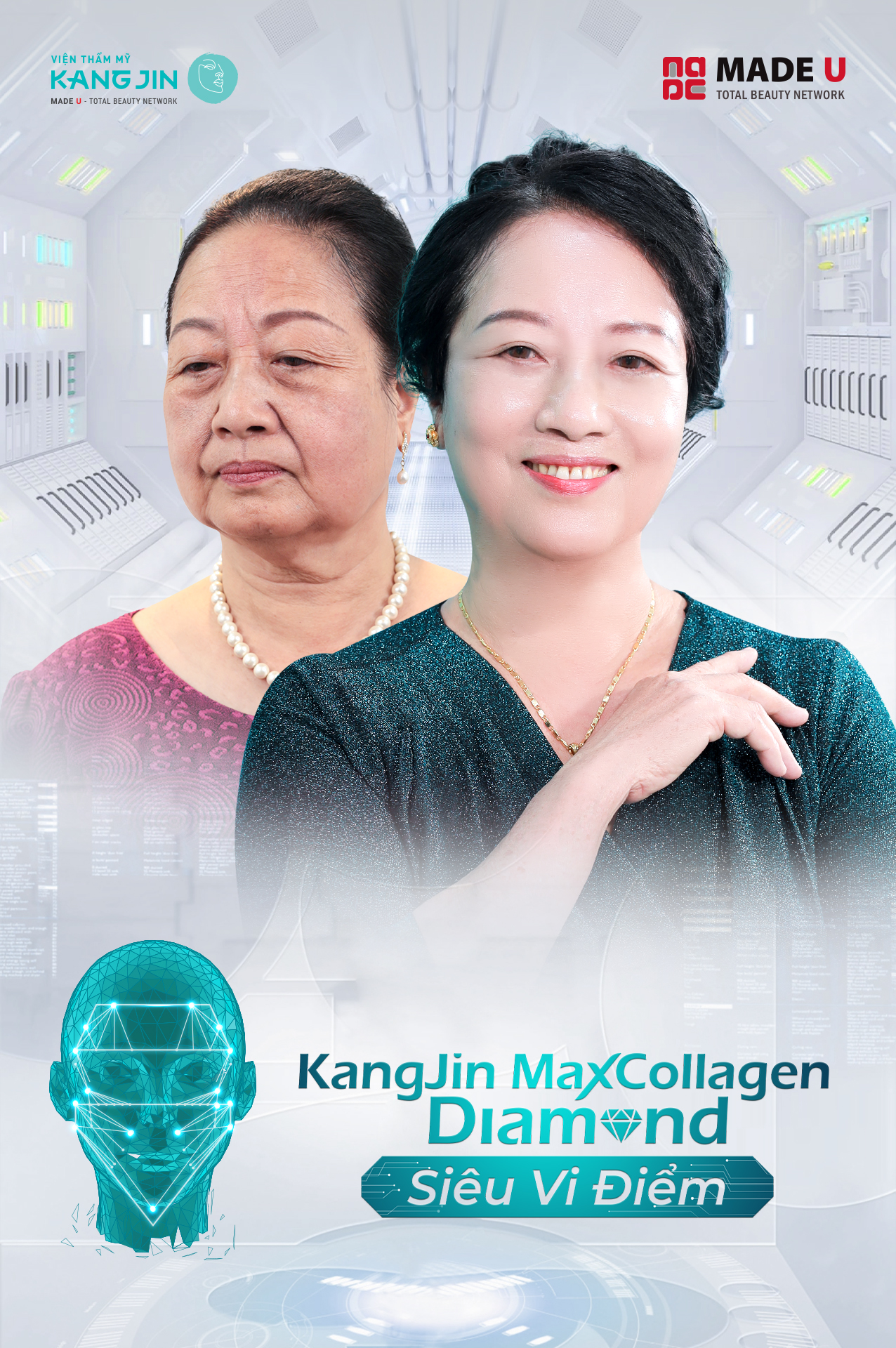 Sự thay đổi rõ rệt của khách hàng sau khi thực hiện trẻ hóa da tại VTM KangJin 