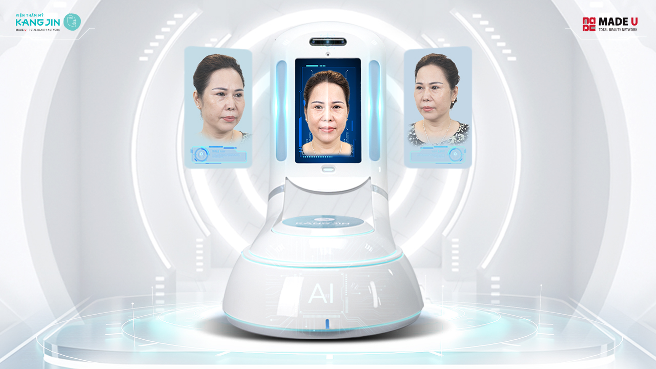 kết quả mô phỏng bằng máy Face AI 4D