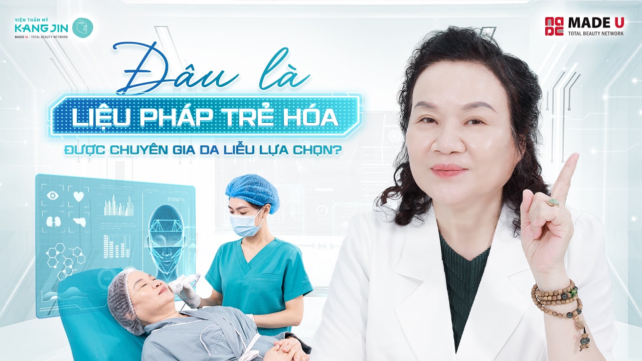 Đâu là liệu pháp trẻ hóa được bác sĩ da liễu lựa chọn?