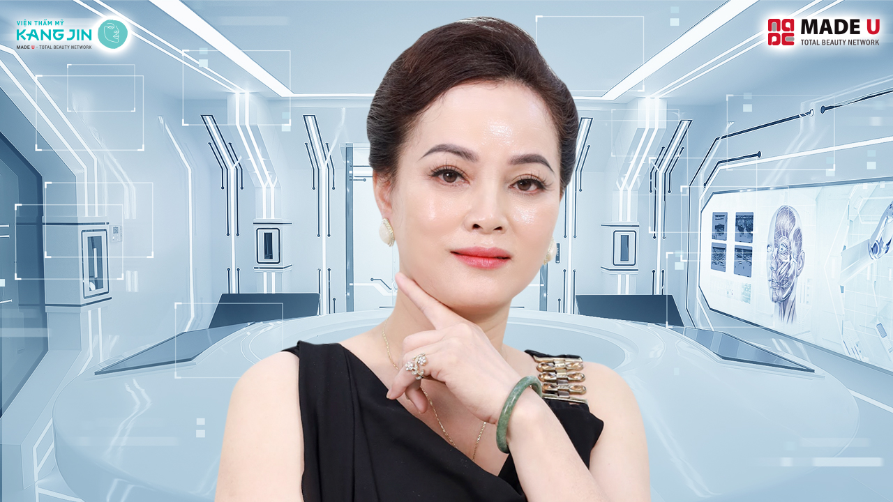 làn da của chị Bích thay đổi hoàn toàn