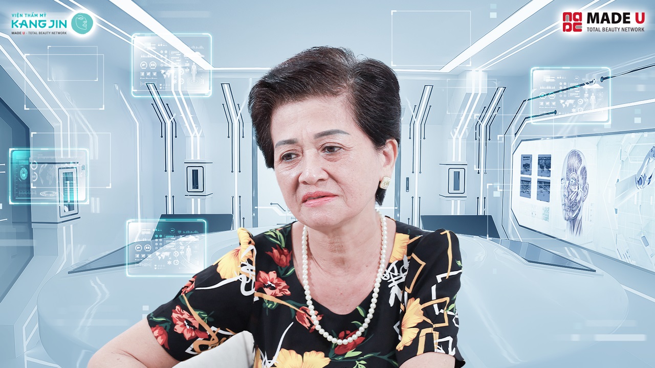 Ảnh cô Mai khi đến VTM KangJin