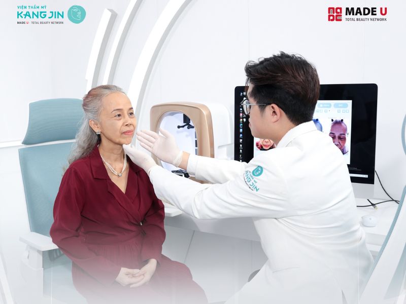 Nên thực hiện nâng cơ mặt khi làn da chùng nhão, nhăn nheo