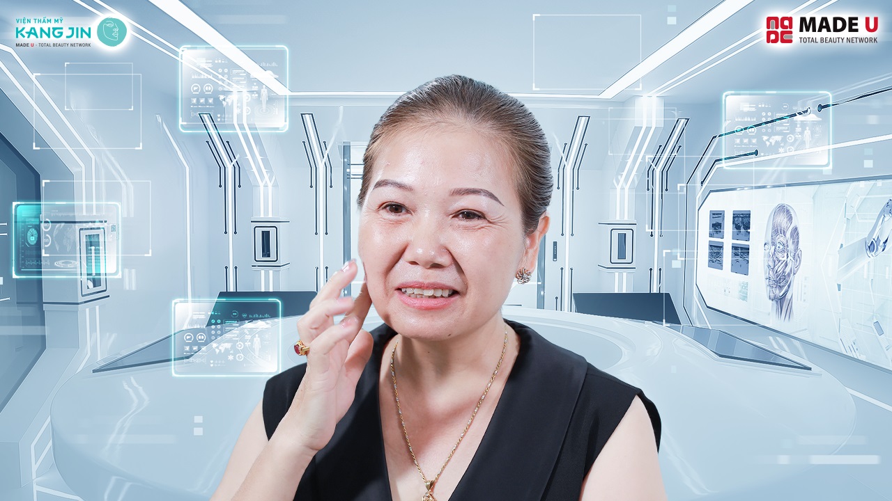 Chị Hiền trước khi thực hiện LT